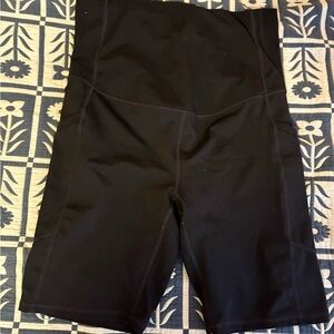 Fabletics Maternity Black Bike Shorts for Women